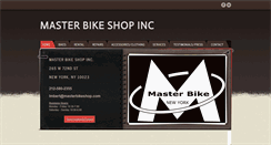 Desktop Screenshot of masterbikeshop.com